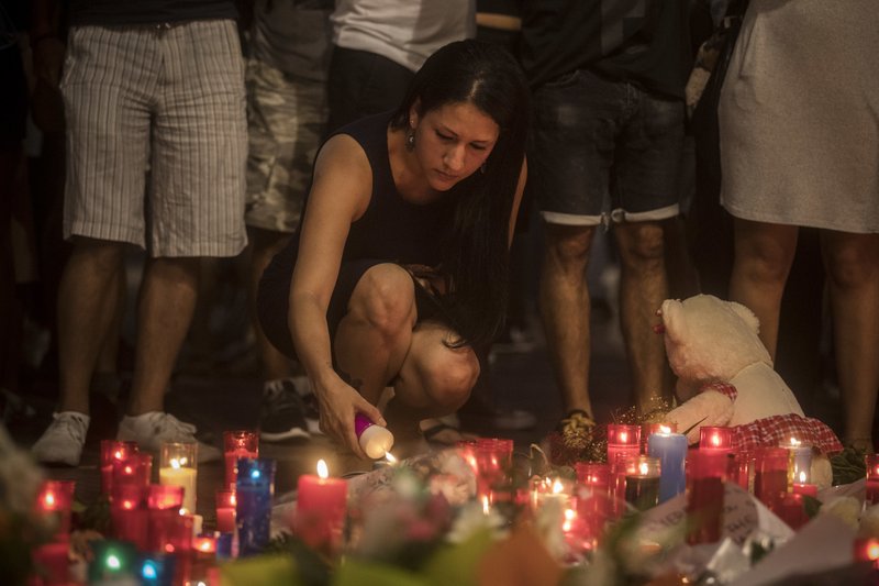 Memorial Tirbute for victims of terror attack