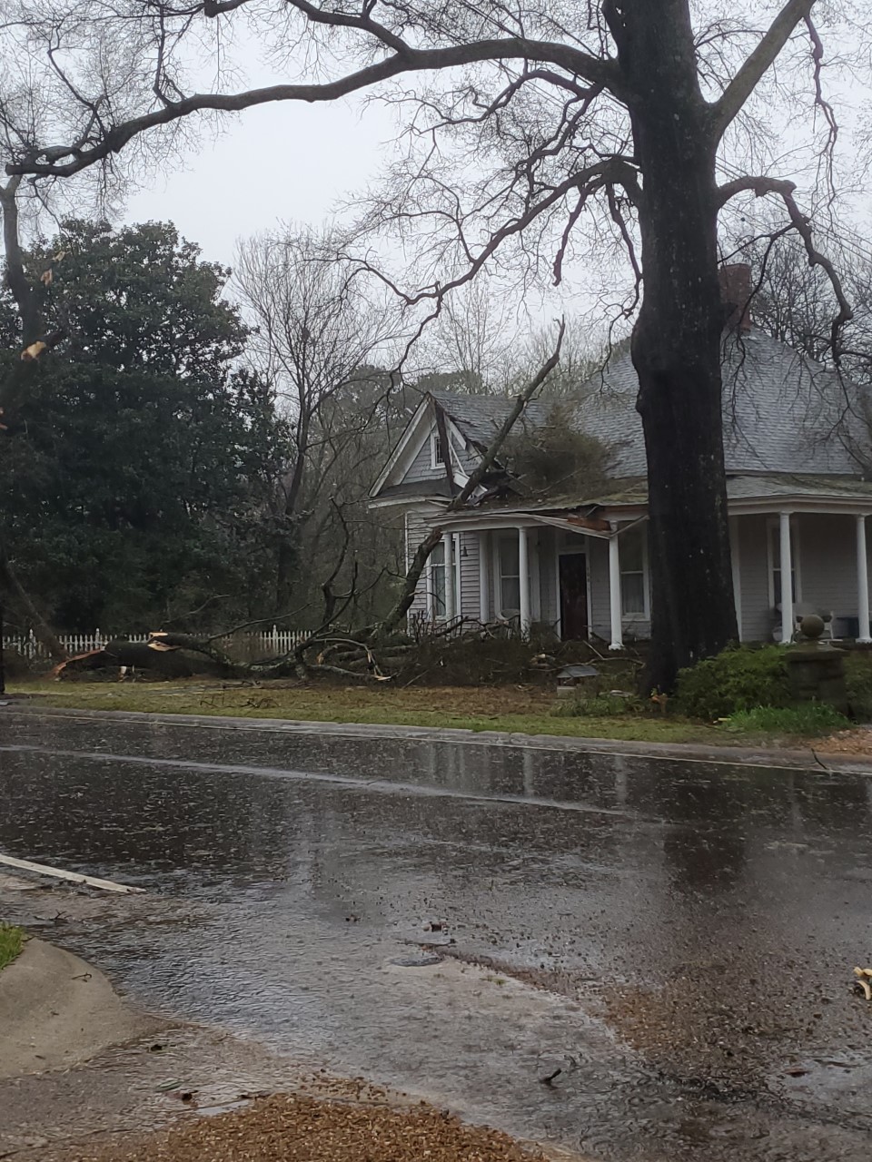 Storm Damage in Como, MS