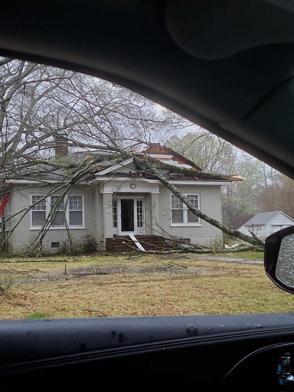 Storm Damage in Como, MS