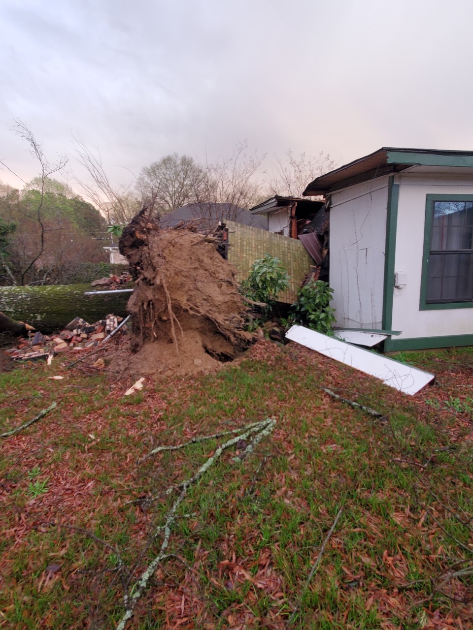 Storm Damage in Como, MS.