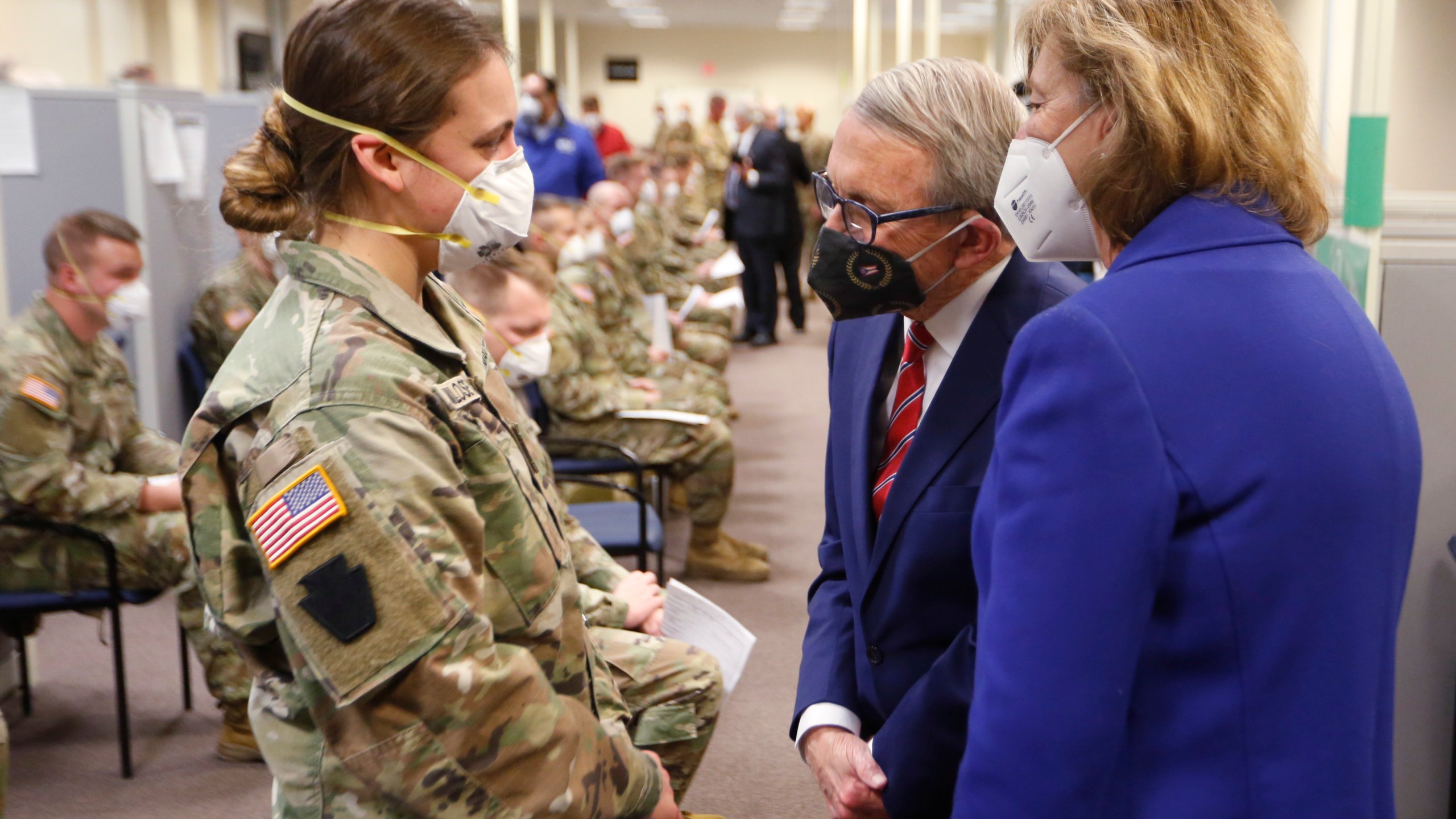 Mike DeWine, Fran DeWine, Emily Milosevic