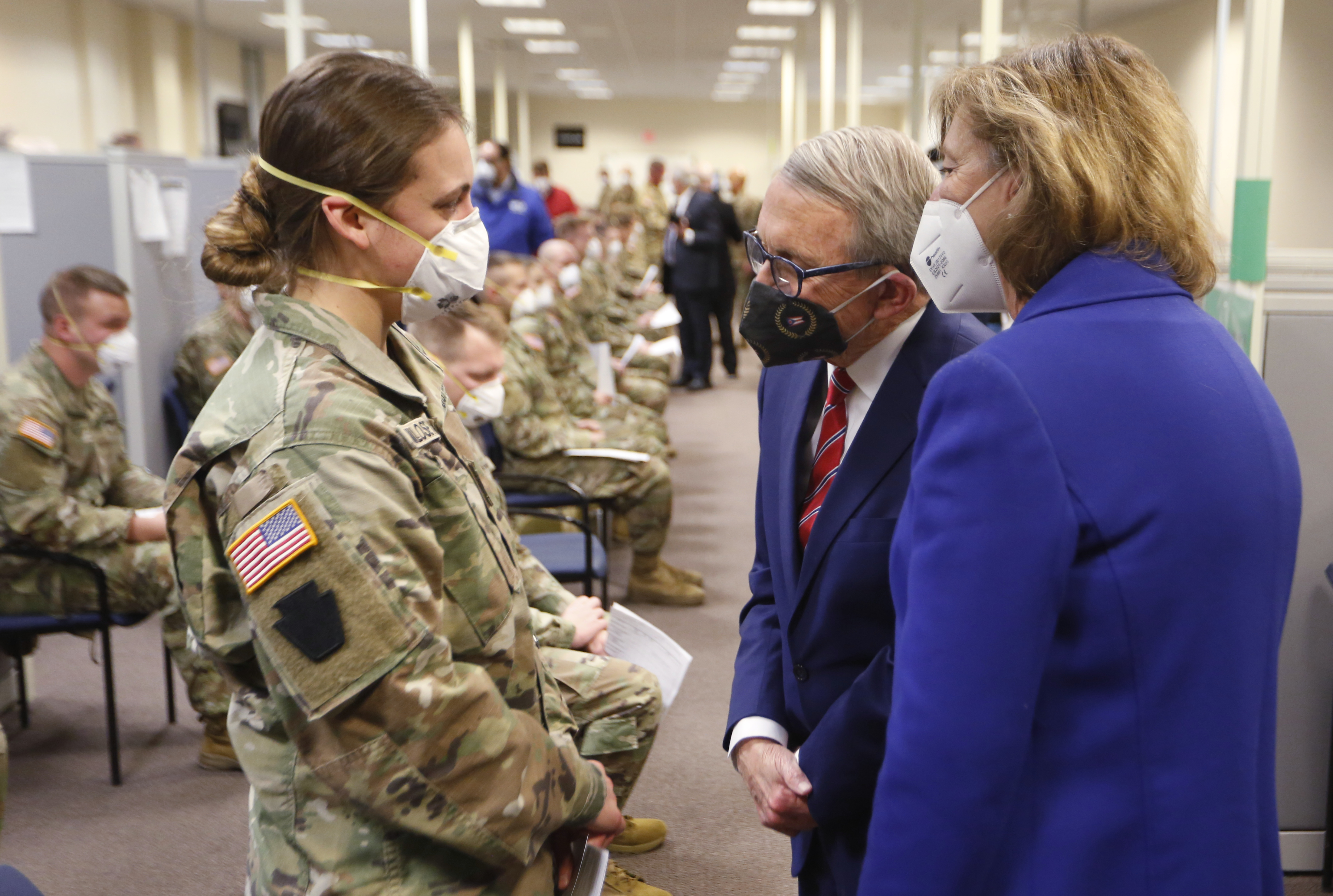 Mike DeWine, Fran DeWine, Emily Milosevic