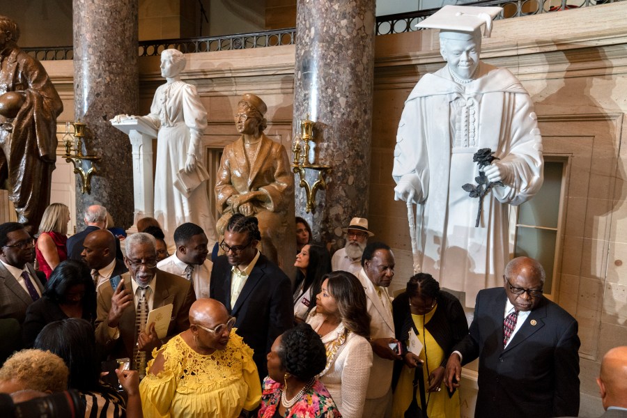 Evelyn Bethune, Sheila Jackson Lee, James Clyburn