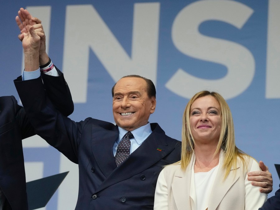 Silvio Berlusconi, Giorgia Meloni