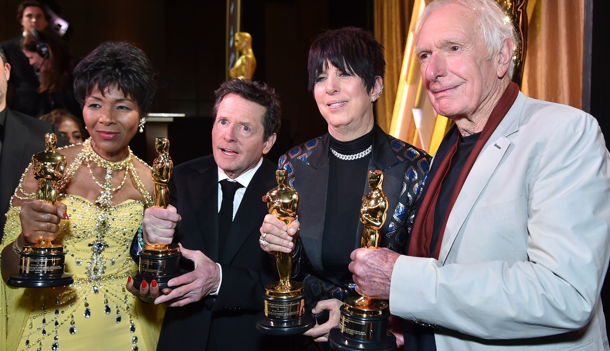 Euzhan Palcy, Michael J. Fox, Diane Warren, Peter Weir