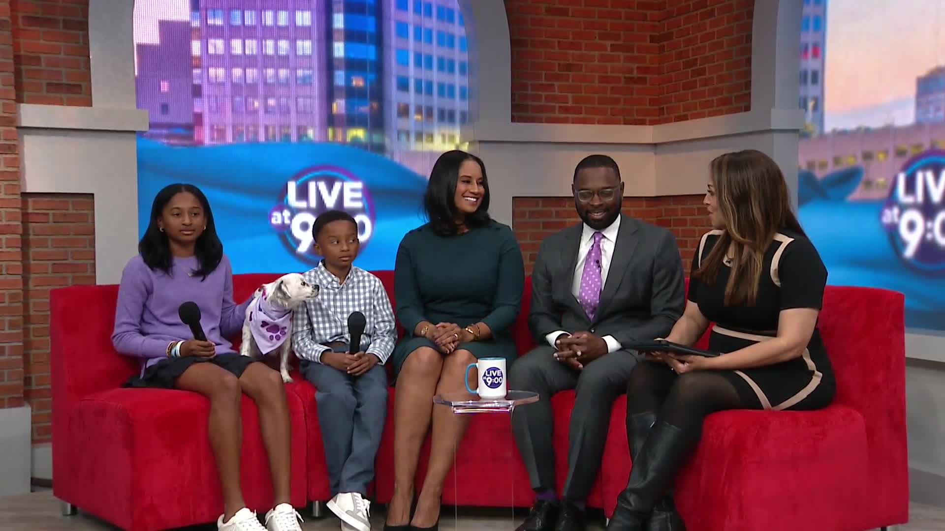 Incoming Memphis Mayor Paul Young, his wife, children and the family dog promised to the kids if Young won the election.