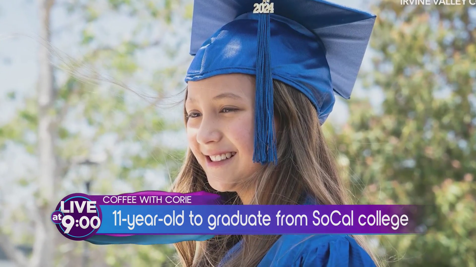 Eleven Year Old takes Record for Youngest College Graduate, Elvis Family Keeps Graceland, and an Olive Branch Native Being Fined by Nascar! All this and more on Coffee with Corie